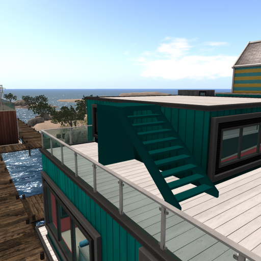 Second Life Marketplace steps 2 prim Houseboat Windlass